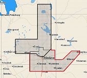 Карта C-MAP RS-212 Тверь - Москва - Рыбинск, Волго - Балт